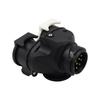 Car Euro Trailer PlugG Socket 13 To 7 Pin N & S Dual Socket Trailer Towbar Towing Socket 12V Electrical Connector Adapter