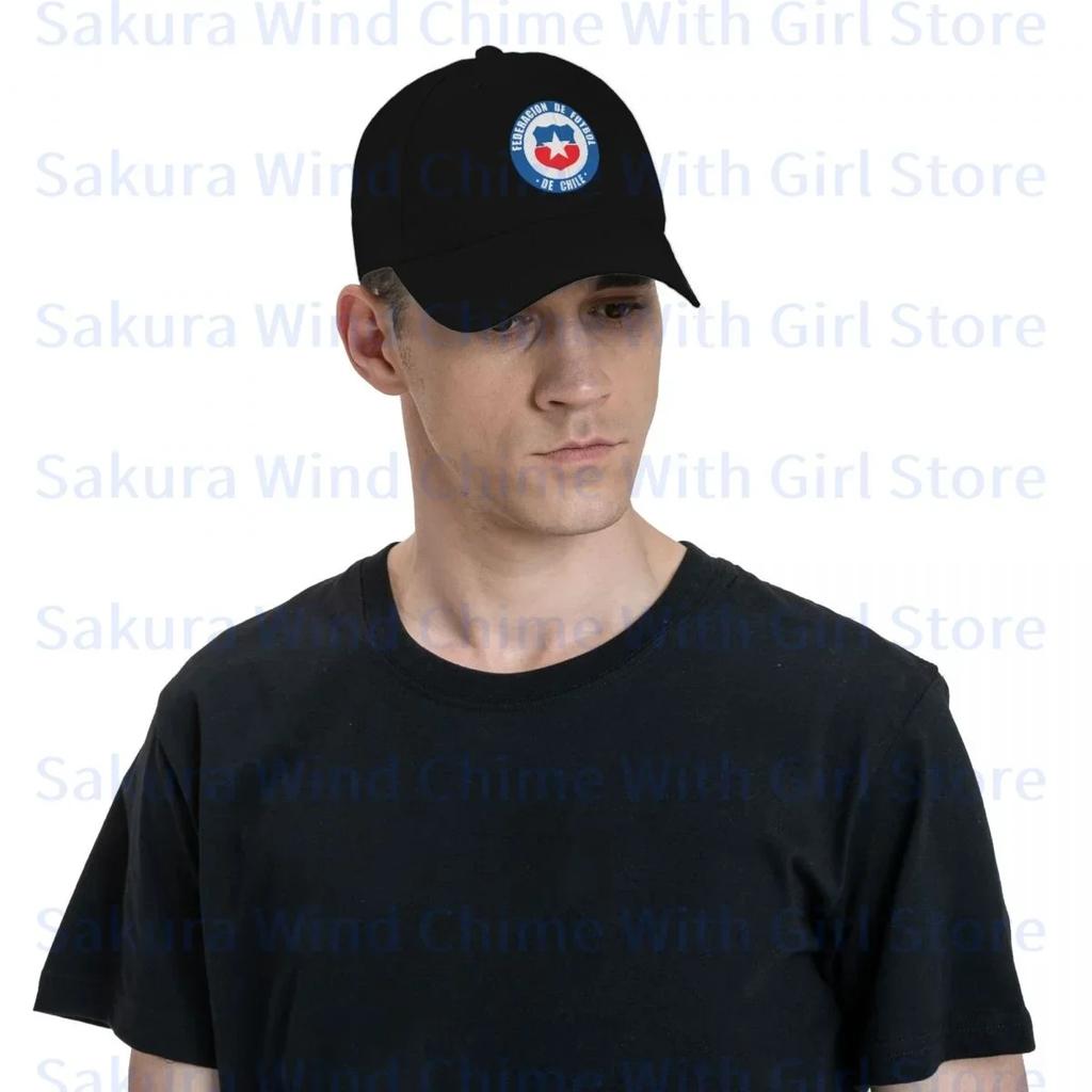 Fashion Chile National Football Team Baseball Cap for Men POLYESTER Hats Adjustable Hat Casual Truck Driver Hat