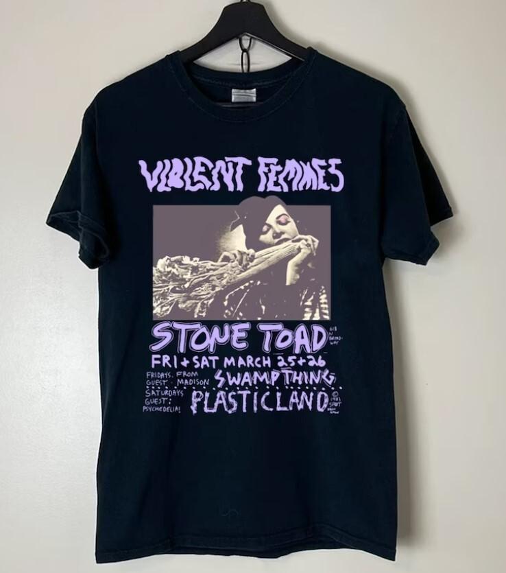 Femmes at Stone Toad 1983 Tour Retro t shirt, We Can Do Anything TE7276 Unisex T-Shirt XXL
