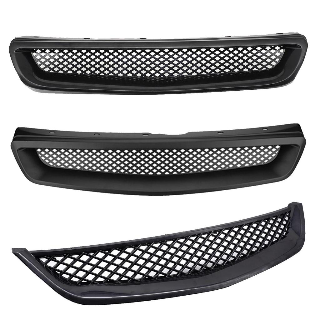 Honda Civic 1996-98 ABS Carbon Fiber Grille Modification