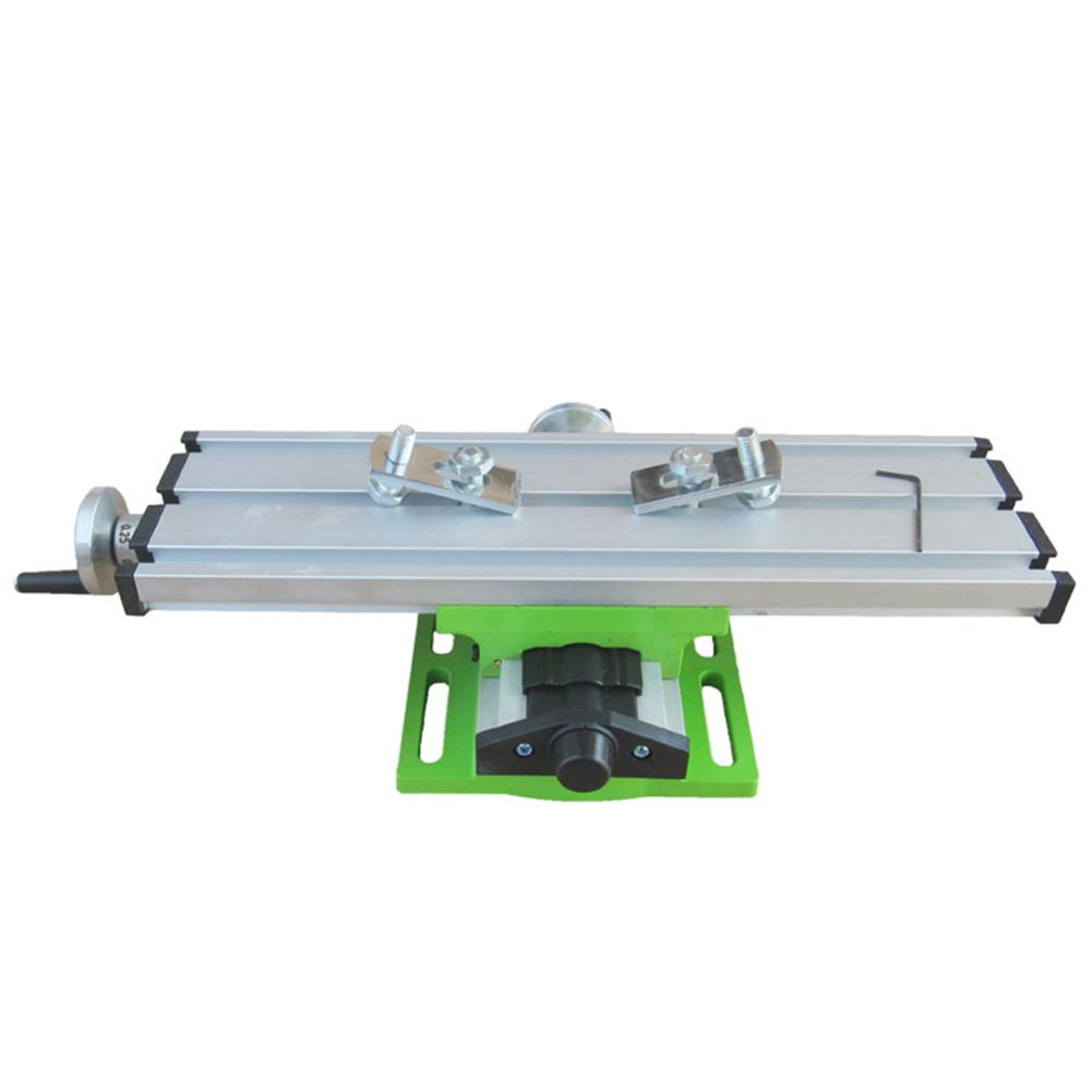 Multifunctional Worktable Micro Bench Drilling Milling Drill Table Cross Slide Table Tool