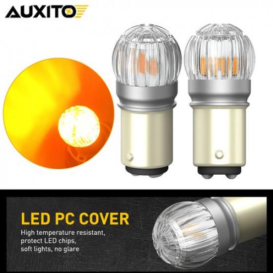 2X AUXITO 2800LM LED Light Bulb Canbus Car Error Free Indicator 1157 BAY15D AUTO