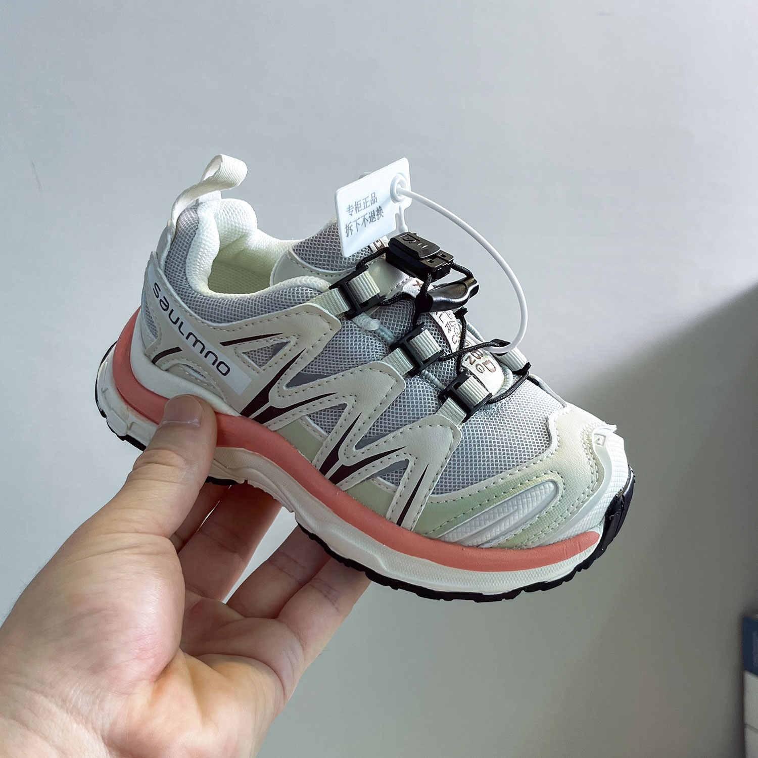 

Girls Sports Shoes Spring New Boys Hiking Shoes Lightweight Breathable Non-Slip Wear-Resistant Children s Dad Shoes Trendy 32-37One Hand6Double розовый