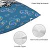 Simons Cartoon Cat Cats Pillowcase Merch Printed Cushion Cover Throw Pillow Cover Seat Decor Zipper Multi-Size