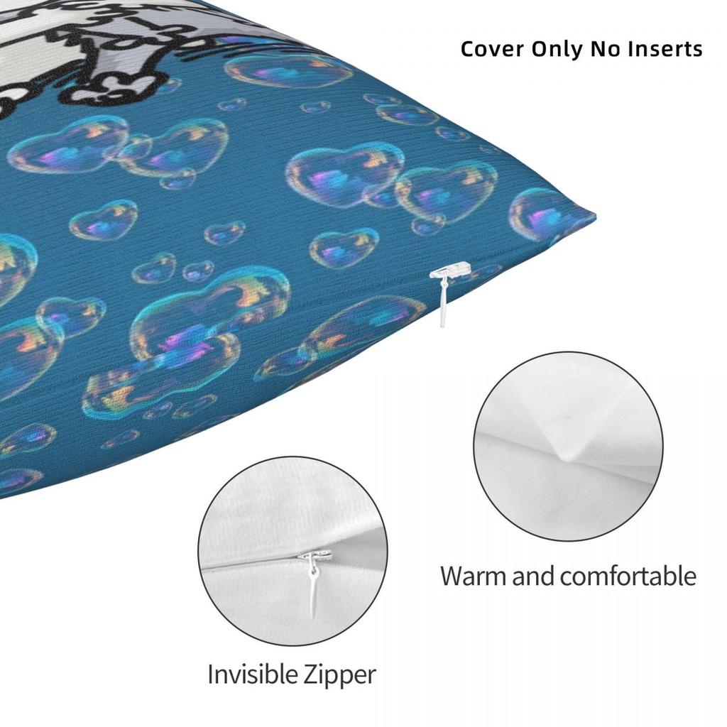 Simons Cartoon Cat Cats Pillowcase Merch Printed Cushion Cover Throw Pillow Cover Seat Decor Zipper Multi-Size