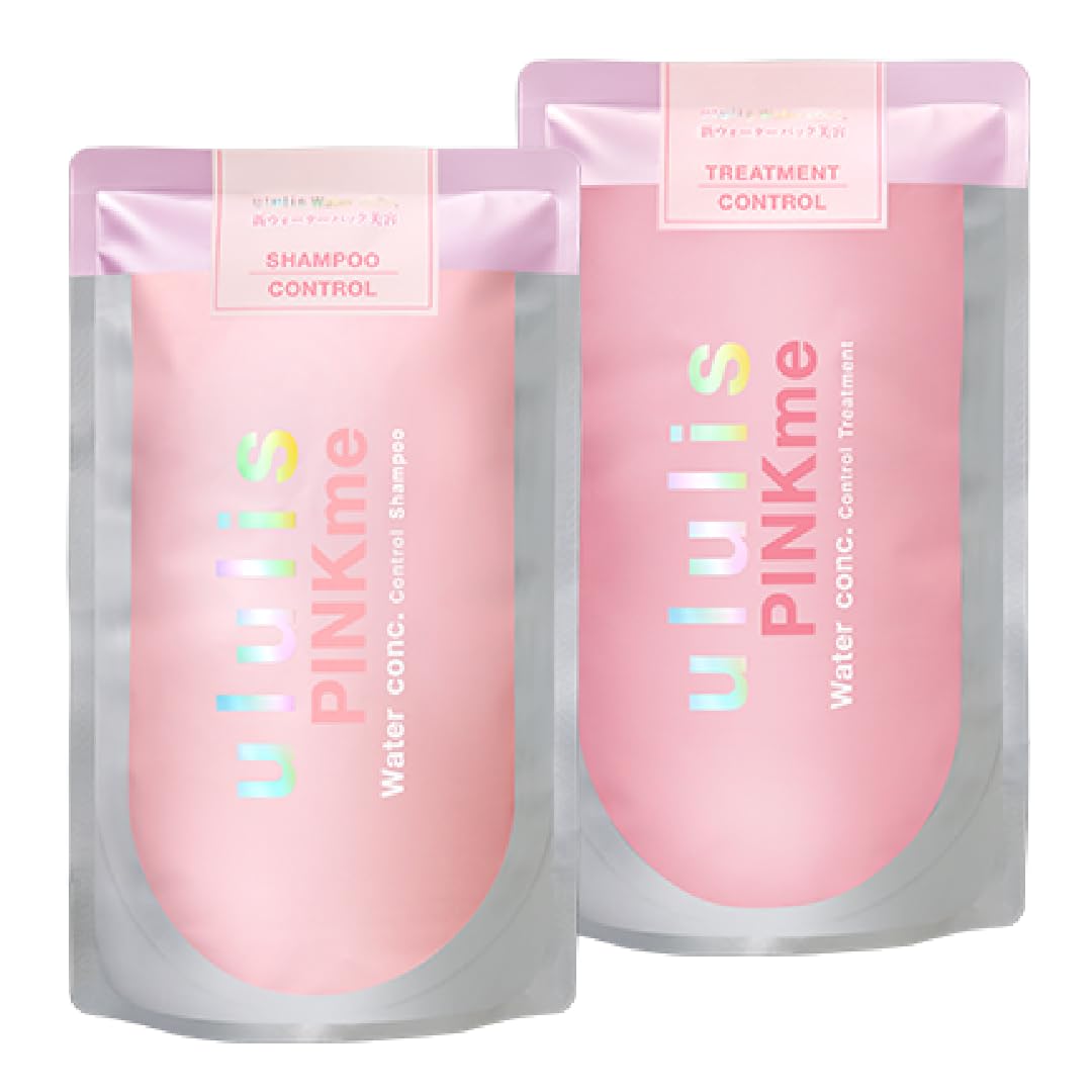 ululis Refill Set (Single Item) Shampoo & Conditioner Refill (Pink Me, 2-Piece Refill Set)