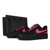 Chaussures de Skateboard Air Force 1 Cuir Basse Unisexes Noir Rose CW2288-001(Team-S-BOX)-Sacs d'emballage aléatoires