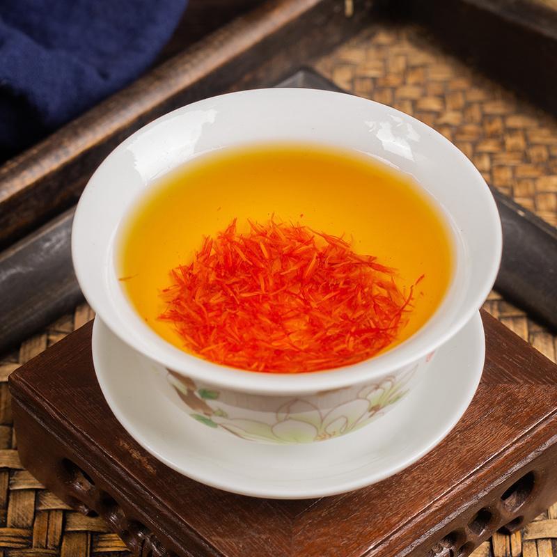 500g Xinjiang Safflower: Dried Silk for Tea, Foot Bath, Herbal Medicine
