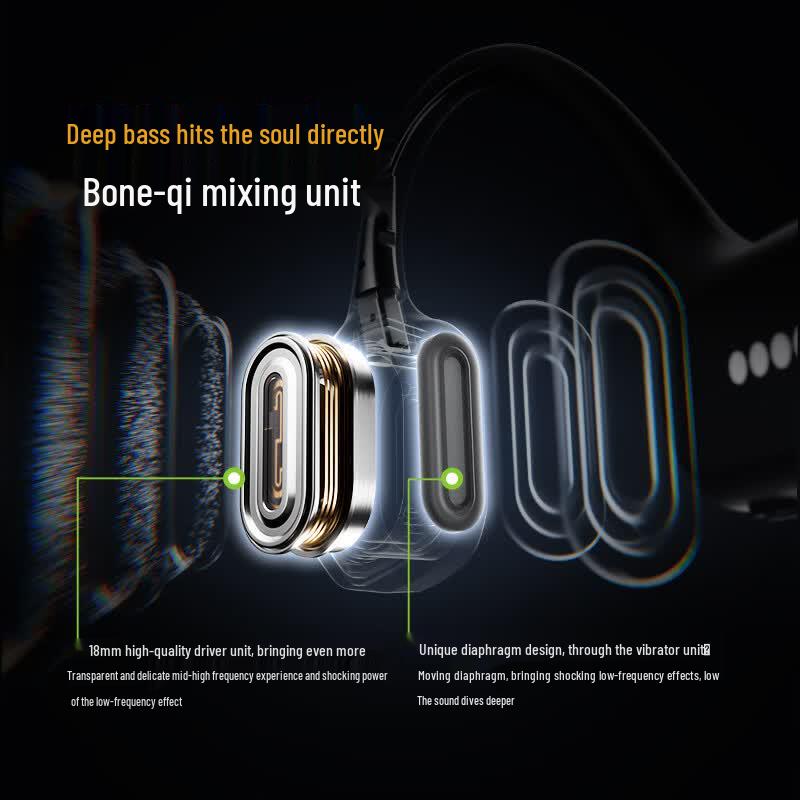 Aigo GS08max Bone Conduction Bluetooth Sports Headset