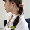 Geegee [1+1] Real Silk Scrunchie - 4color