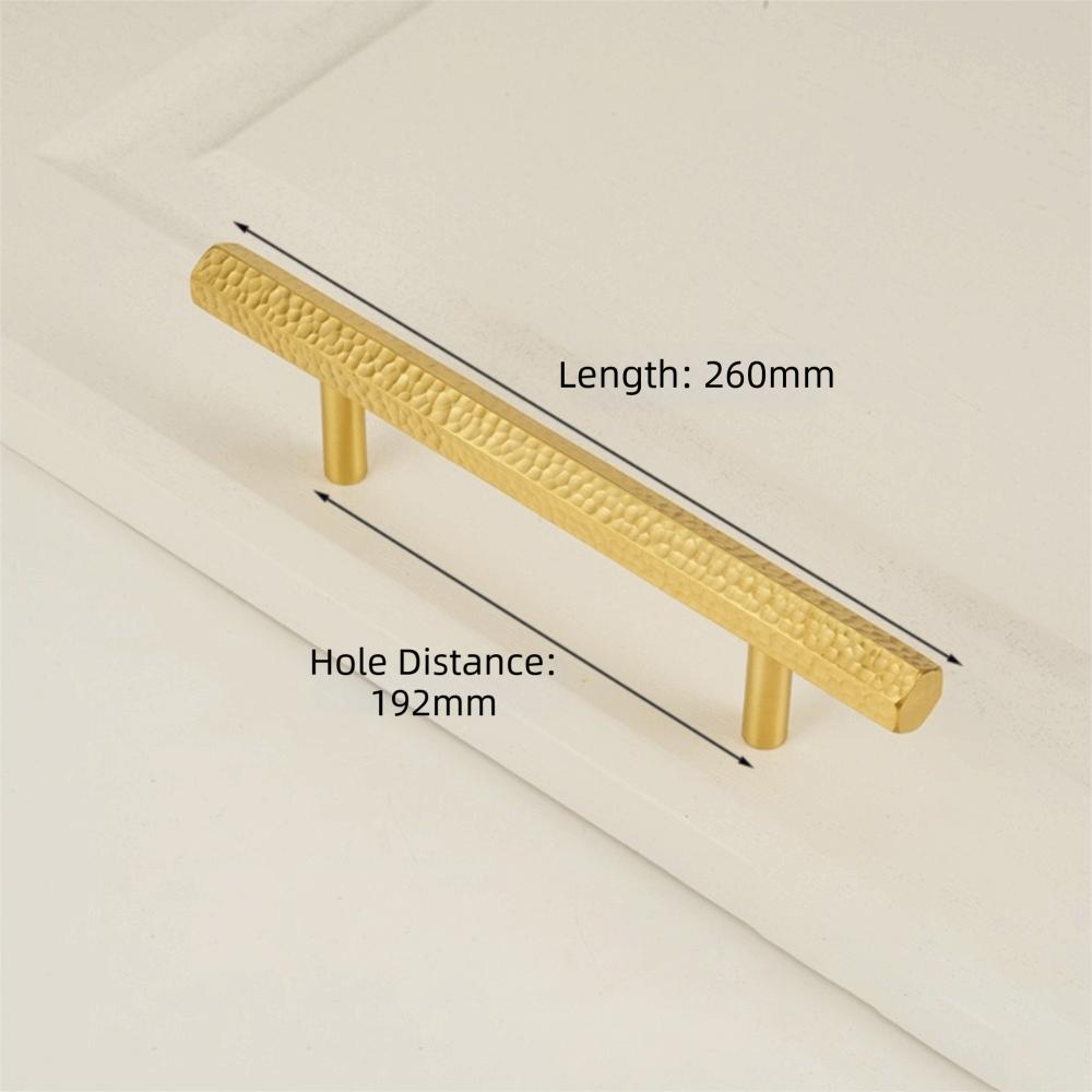 Solid Brass Material Cabinet Handles Long Handle Wardrobe Handles Wardrobe Door