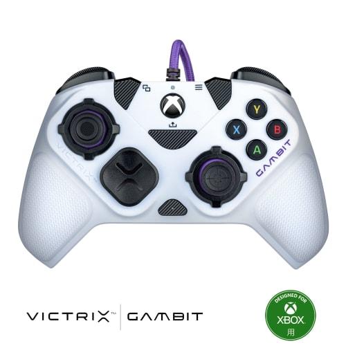 [Xbox Officially Licensed Product] PDP Victrix Gambit World's Fastest Xbox Controller Pad Gaming Controller White