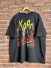 00s Korn Vintage Nu Metal Rocková Kapela Tričko Vzácný Úlovek 2XL Unisex Tričko