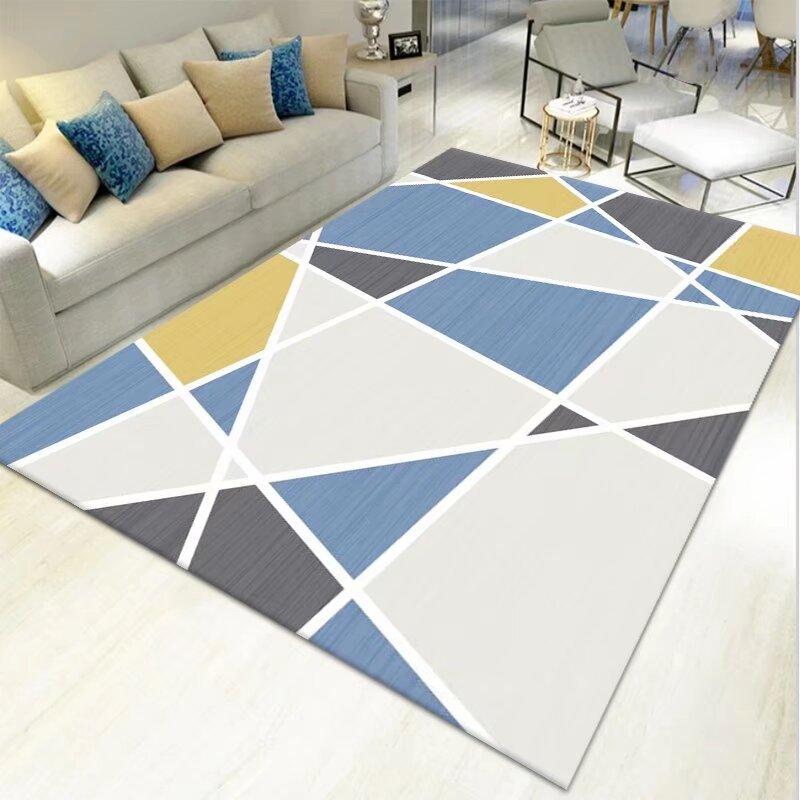 Protiskluzová rohožka před vchodem Omyvatelná Severský styl Obývací pokoj Geometrický KOBEREC DO OBÝVACÍHO POKOJE Ložnice Dekorace Kobereček do salonu Skládací