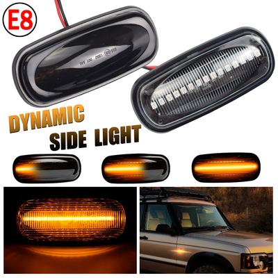 Dynamic Sequential Indicator Blinker LED Side Marker Light For Land Rover Discovery 2 1999-2004 Defender Freelander 1 2002-2005