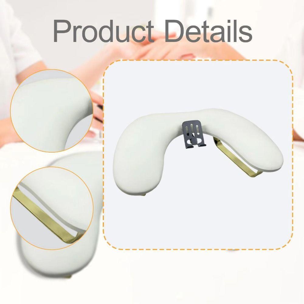 U Shaped Nail Art Stand Tilt Design Manicure Hand Pillow Nail Arm Rest Cushion Manicure Tool