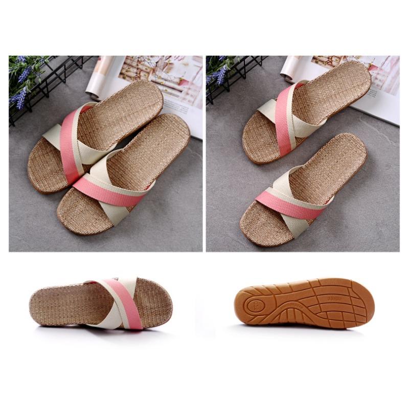 Summer Women's Home Non-slip High-heeled Slippers
