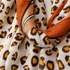 Women's Fashion Leopard Print Tassel Scarf - Lightweight Breathable Pashmina Scarf, Suitable for Beach Activities