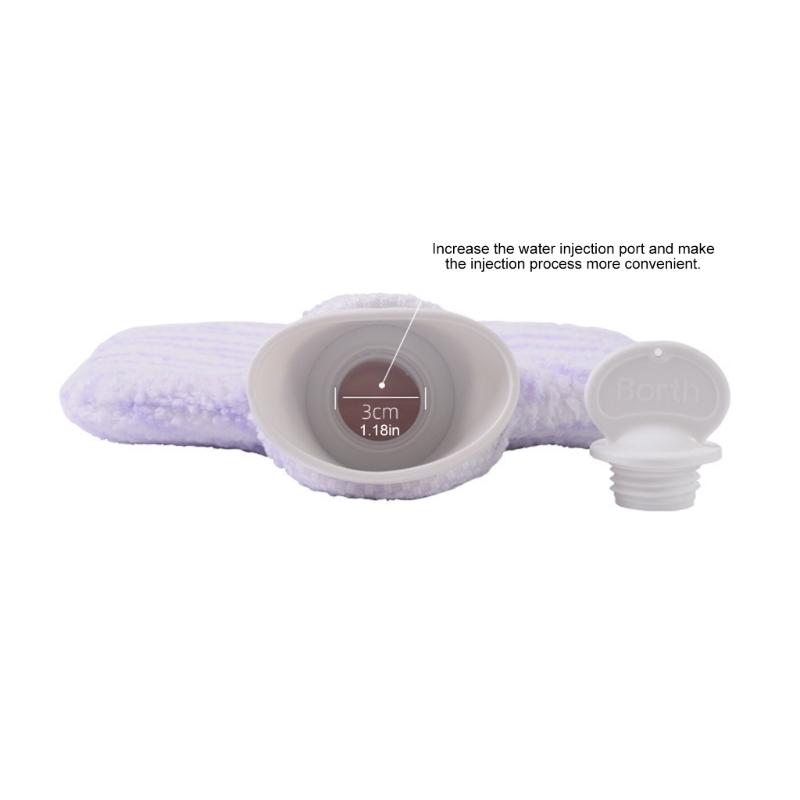 Extra Large Hot Water Bottle Highly Density PVC Safe Heat Retention Hot Water Bag for Cold Weather Indoor Outdoor Use