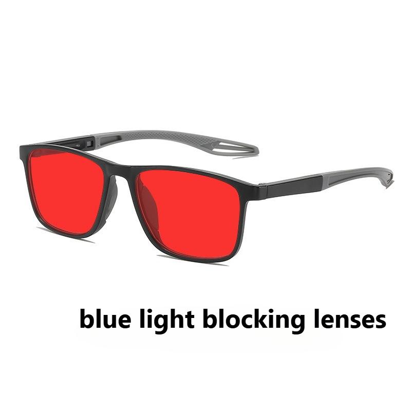 Ultra Light Sports Night Vision Anti Blue Light Sunglasses for Women Men Gaming Specific Mobile Phones Computers Eye Protection