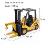 Giocattoli Inertiali da Ingegneria in Metallo Pressofuso per Bambini, Trattore in Lega, Escavatore, Bulldozer, Camion per Bambini, Modello di Veicolo per Bambini, Regalo