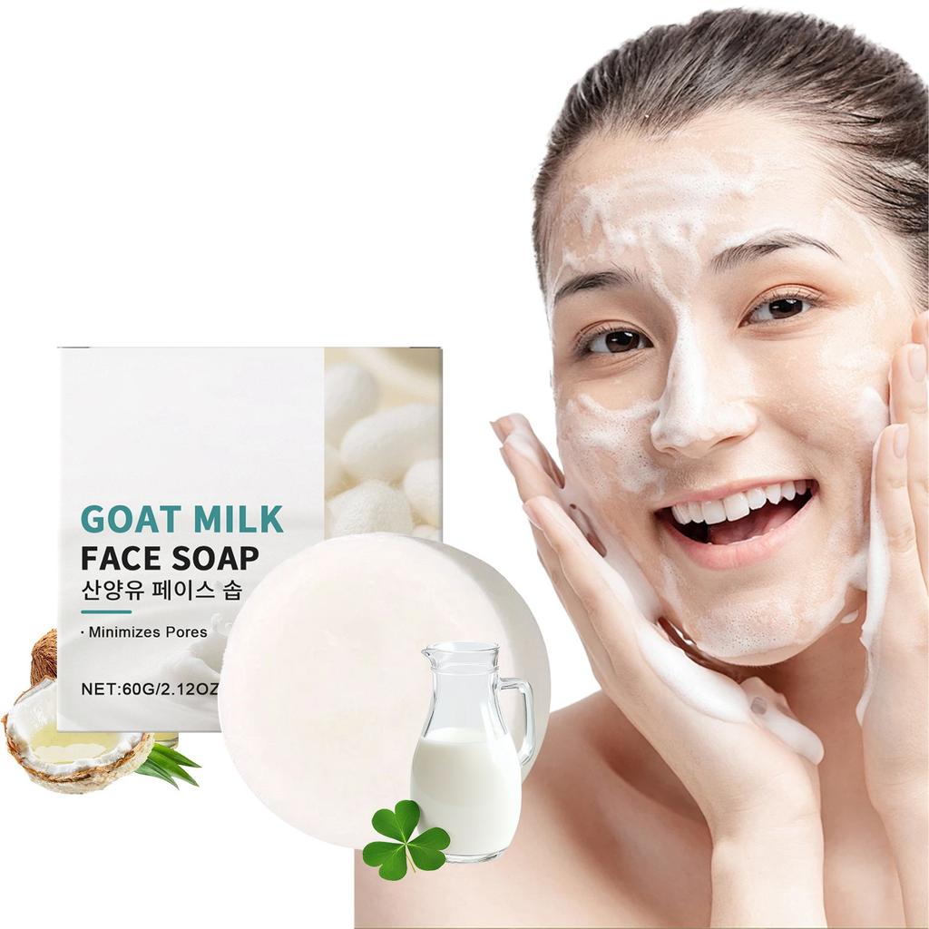 Facial Soap Deep Cleansing, Shrinks Pores, Suitable For Sensitive Skin, Oily Skin, Care, Oil Control Ingredients.