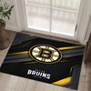 Boston Bruins Design Křišťálový Sametový Koberec Útulný Ne?Protiskluzová tištěná předložka do ložnice, obývacího pokoje, předsíně
