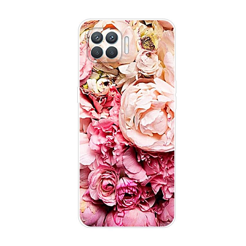For OPPO Reno4 Lite Case Reno5 Lite Shockproof Soft silicone TPU Back Cover For OPPO Reno 5 4 Lite Phone Cases Case Cute Cartoon
