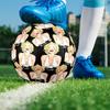 Marilyn Monroe Print Size 5 Soccer Ball, PU Wear Resistant Football for Match Training and Daily Practice, Birthday Gift for Soccer Fans