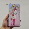 Cartoon Long Zipper Wallet Wallet Clutch Sailor Moon