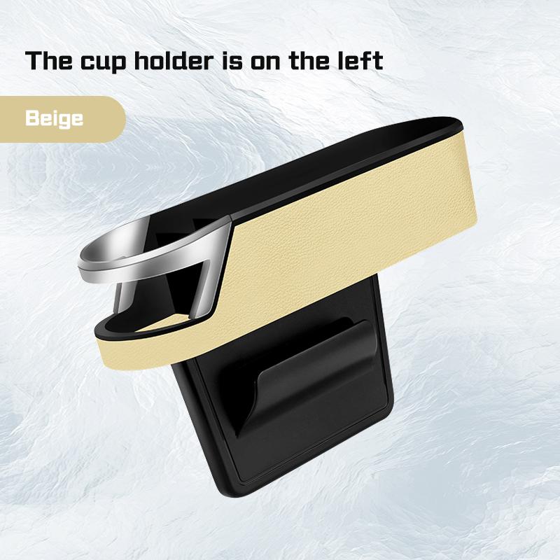 For Porsche Cayenne Panamera Macan 718 Taycan 911 981 970 Cayman Car Seat Gap Organizer Storage Box Phone Cup Holder Accessories