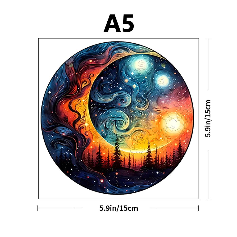 Tier-Holzpuzzle, Eis- und Schneewelt, Wolfsrudel-Puzzle, Kinderpuzzle, Dekoration für Zuhause für Erwachsene, Weihnachtsgeschenk, Bastelspielzeug