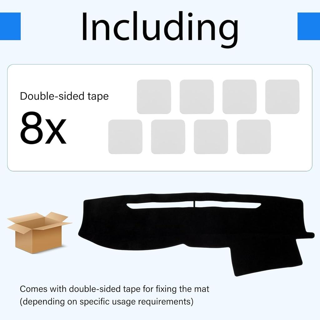 Dash Cover Compatible With Toyota 4Runner 2003-2009 Full Set, Dashboard Cover Mat And Center Console Cover Pad,  Fit Sunshield Protector Interior Car