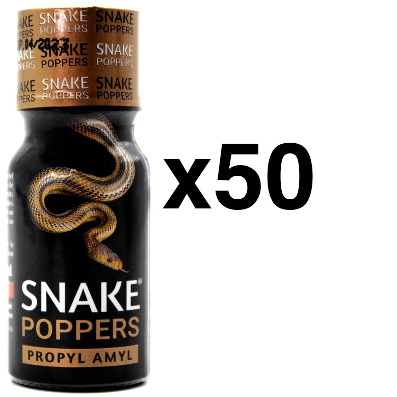 SNAKE Propyle Amyle 15ml x50 - Snake Pop - LC Packs