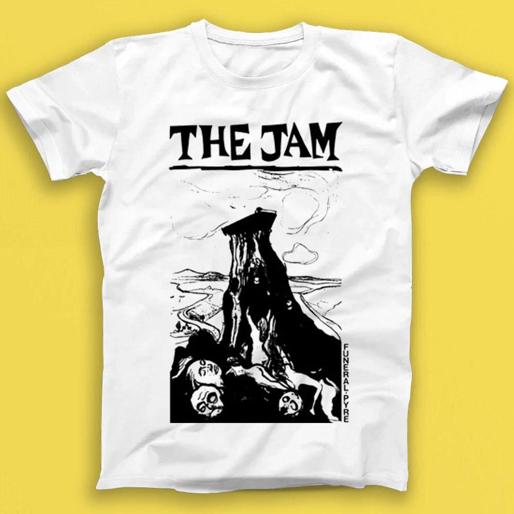 The Jam Костер Панк-рок Музыка Подарок Футболка 2042 2XL