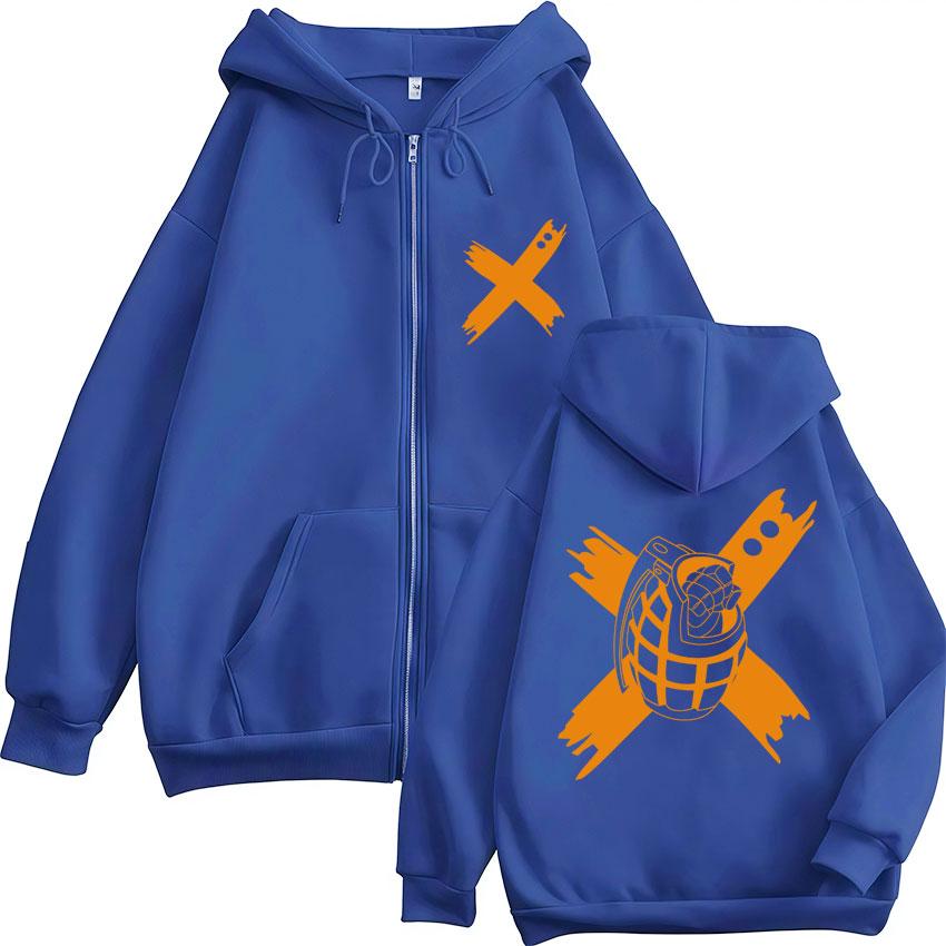 Japonia Anime My Hero Academia Bluzy Rozpinane Harajuku Moda Manga Vintage Bluza Męska Damska Polar Oversize Dresowe Kurtki