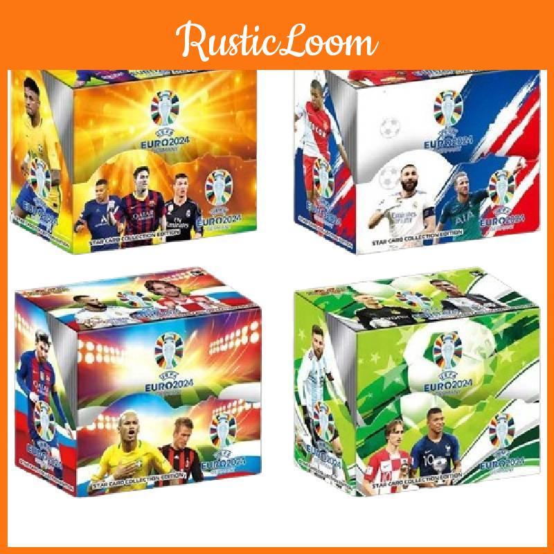 Elite Football Star Cards European Cup Messi Ronaldo Neymar Collectible Card Collection