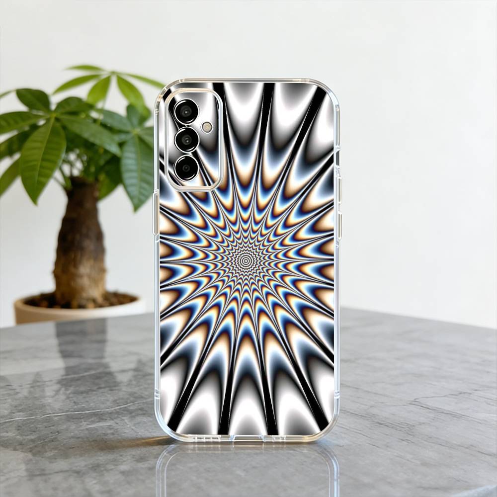 dizziness  Phone Case For SamsungA10,12,20,21S,30,31,40,50,51,52,70,71 Transparent Cover