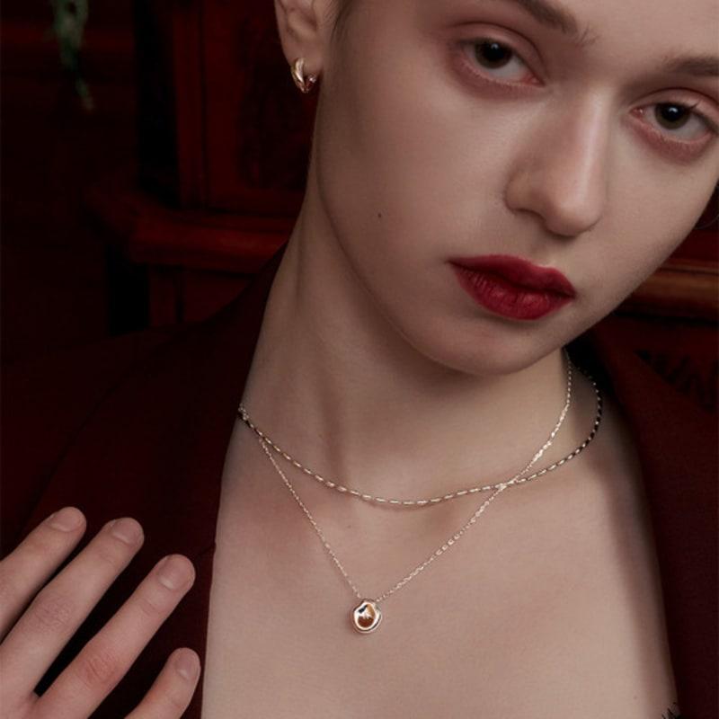 TOU SS018 Eierkettenhalskette