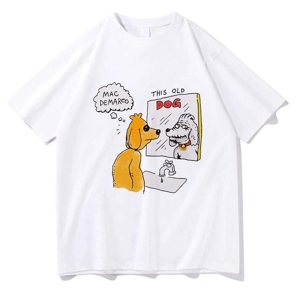 Mac DeMarco This Old Dog Tshirt 2026 Funny Men and Women Clothing Harajuku Clothes Summer Tops Unisex Graphic T Shirts Summer