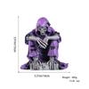 Spooky Halloween Small Ornaments Skeleton Resin Festival Ornaments  Easter Decor