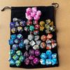 70 Stück 10 Farben Polyedrische Würfel Acryl Mehrseitige Würfel Rollenspiel Würfel für Tabletop Spieler Einfach zu bedienen