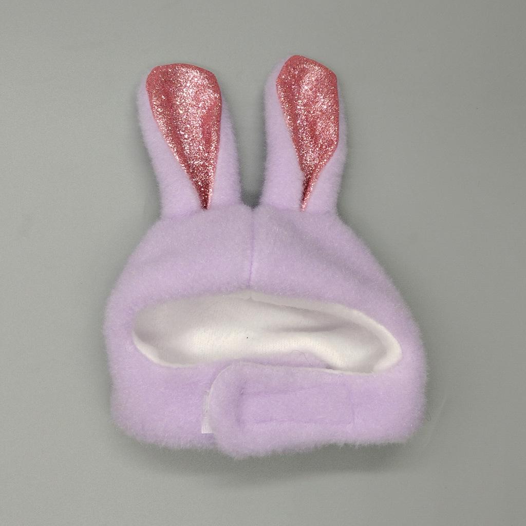 Easter Pet Costume: Shiny Rabbit Ears Hat for Cats and Dogs