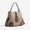 Women's Bag New Women's Bucket Bag Wide Shoulder Strap Large Capacity One Shoulder Messenger Bag Wide Shoulder Strap Women's Bag