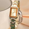 Montres de Luxe Marque Top Or Femmes Élégantes Petit Cadran Carré Montre à Quartz pour Dames Mode Simple Montre Femme zegarek damski