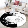 Cute Stewie Griffin Pattern Round rug,Carpet Rug for Living Room Bedroom Playroom ,Non-slip Floor Mat,Holiday Gifts and Birthday Gifts.