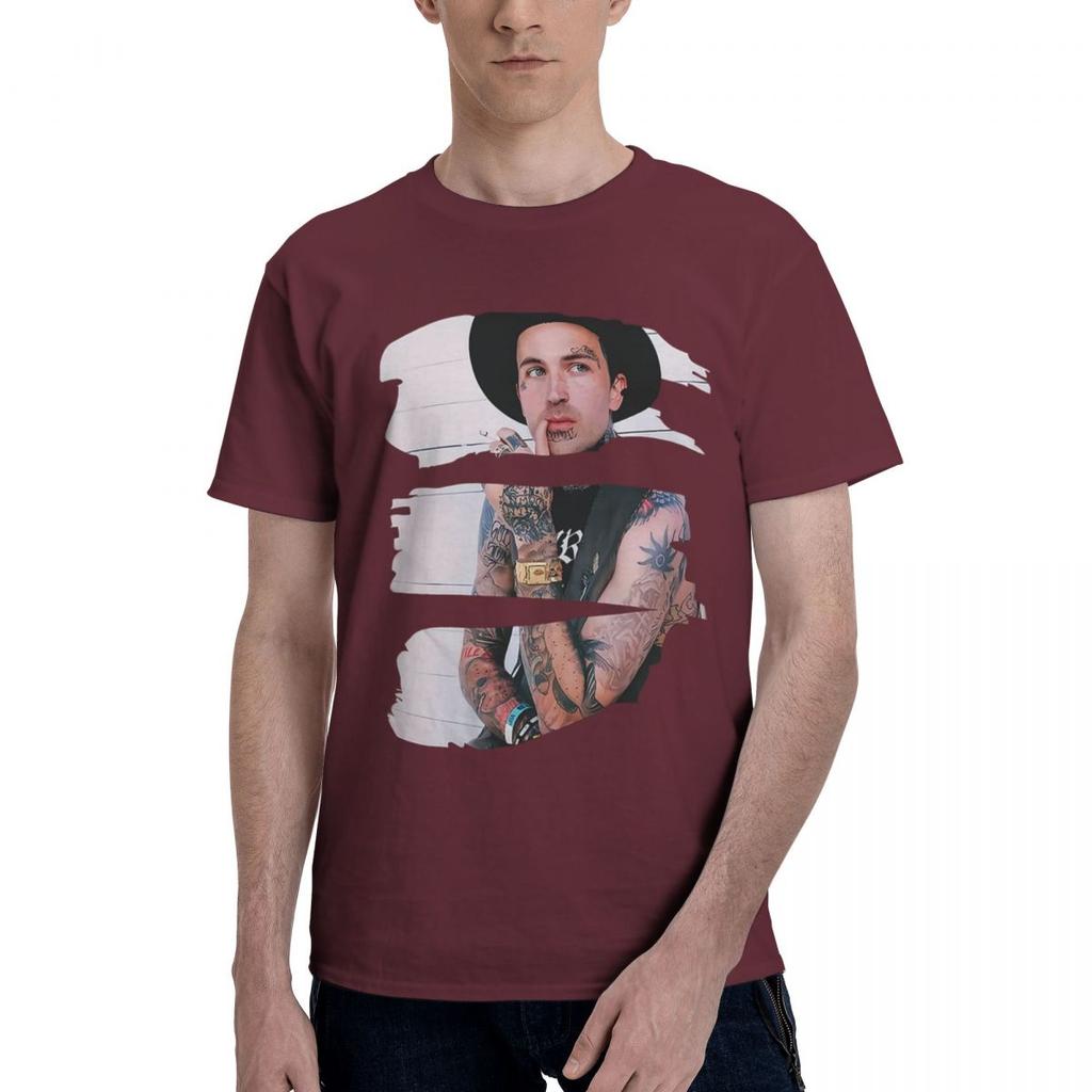 Yelawolf Grafikdruck 100% Baumwolle Lässig Atmungsaktiv Bequem Oberteil Lustiges Herren T-Shirt Herren T-Shirt