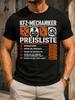Kfzmechaniker Preisliste Grunge Tool Icons Mechanic Silhouette And Orange Rate Rows Sarcastic Unisex All Tshirt