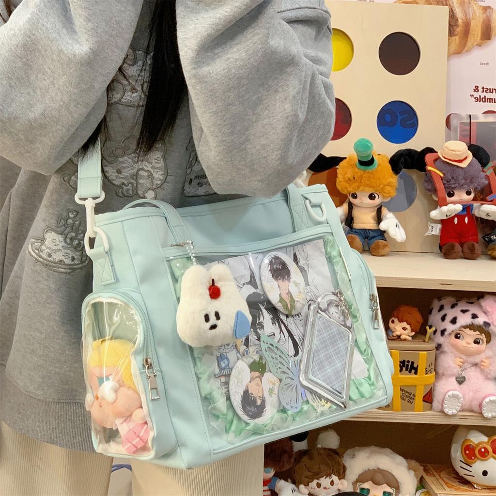 Ita Bag Clear Window Tote Bag Anime Display Shoulder Handbag