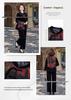 Women's Golden Velvet Vest & Suit: Middle-Aged/Elderly Spring Three-Piece Set - Chinese National Style